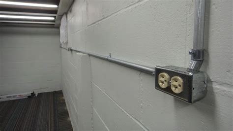 surface-mounted metal electrical boxes and wiring channels|surface wiring outlet attachment.